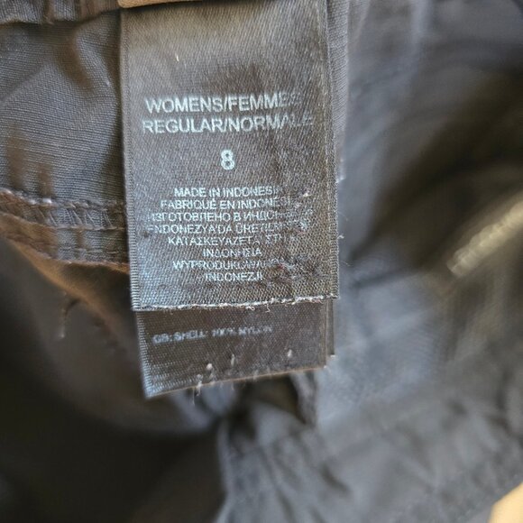 Women's The North Face Convertible Pant Black Size 8 - Picture 6 of 7
